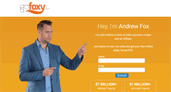 Desktop Screenshot of gofoxy.com